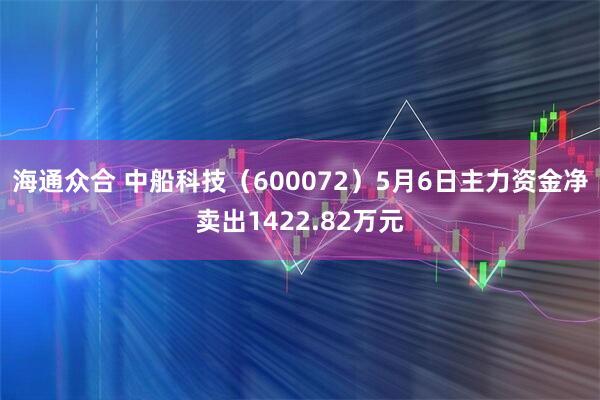 海通众合 中船科技（600072）5月6日主力资金净卖出1422.82万元